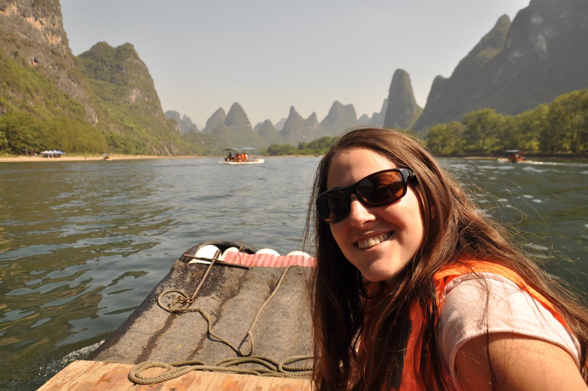 from Guilin to Yangshuo on the Li River