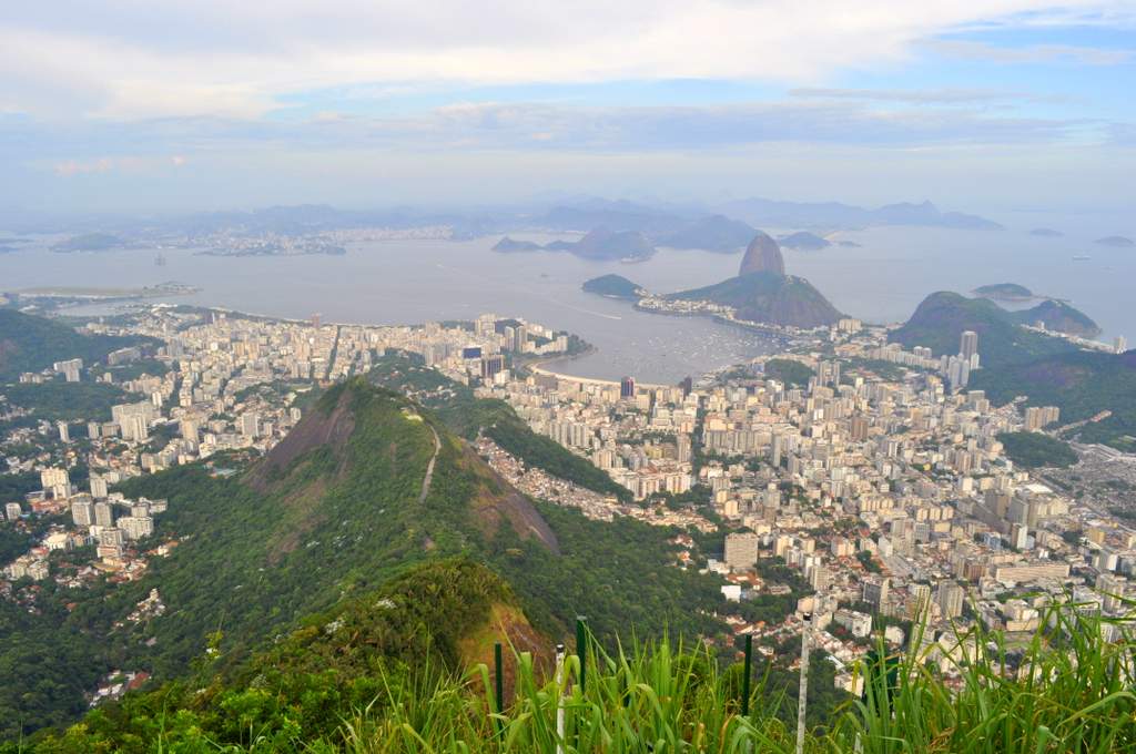 landscape from Corcovado mountain