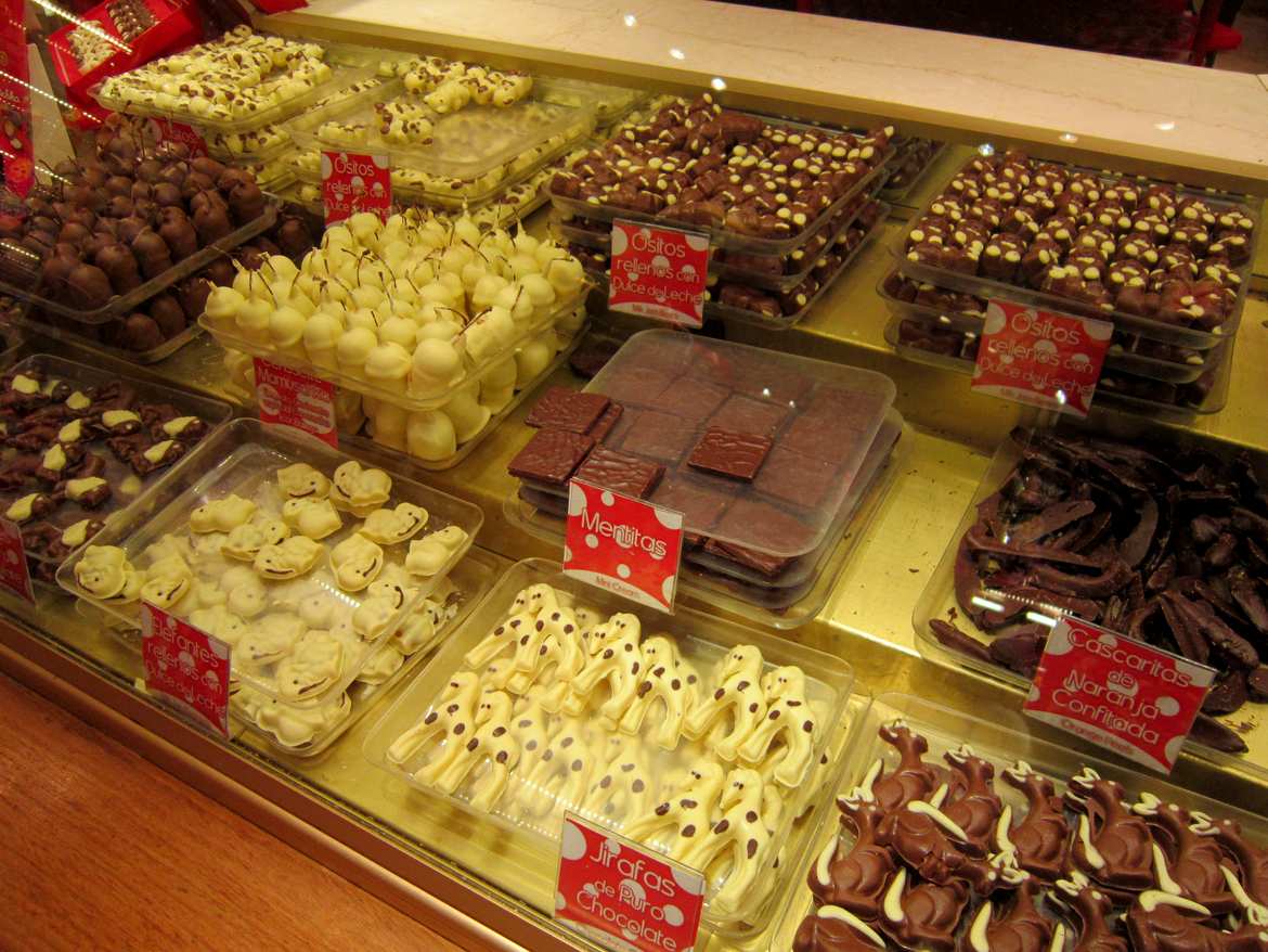 Bariloche is a paradise for chocolate lovers, like me (=