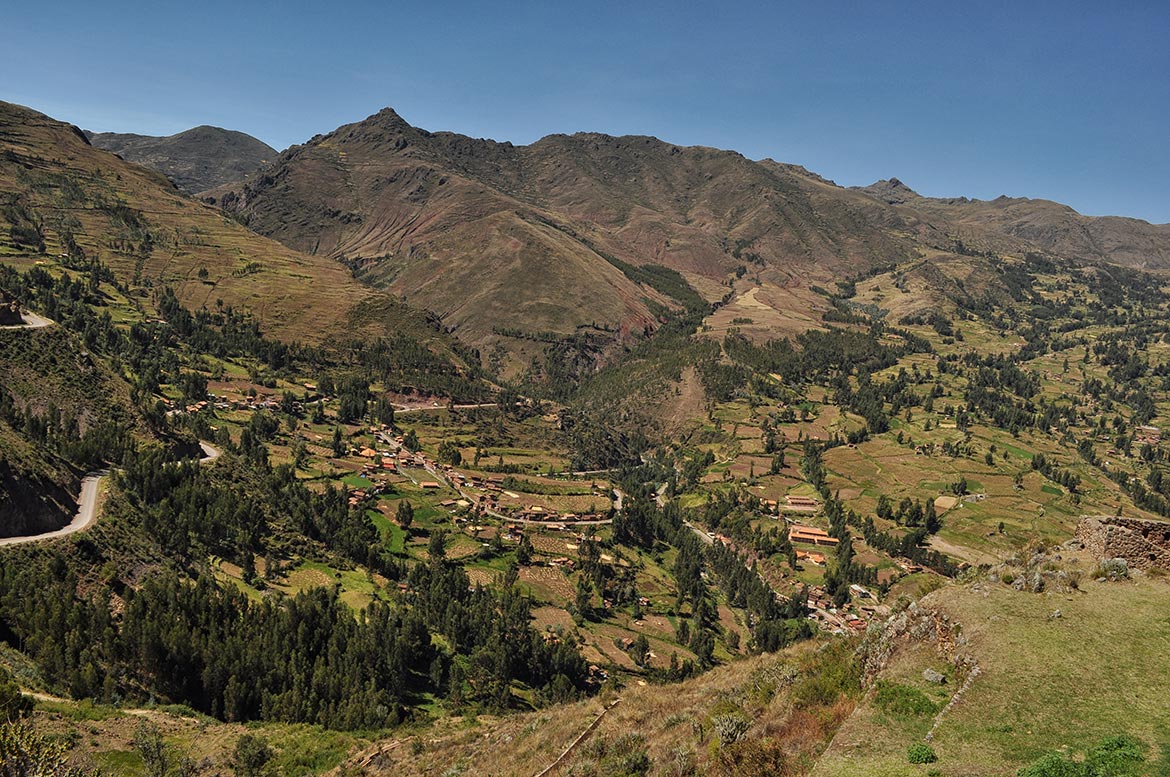 Beautiful views of Sacred Valley