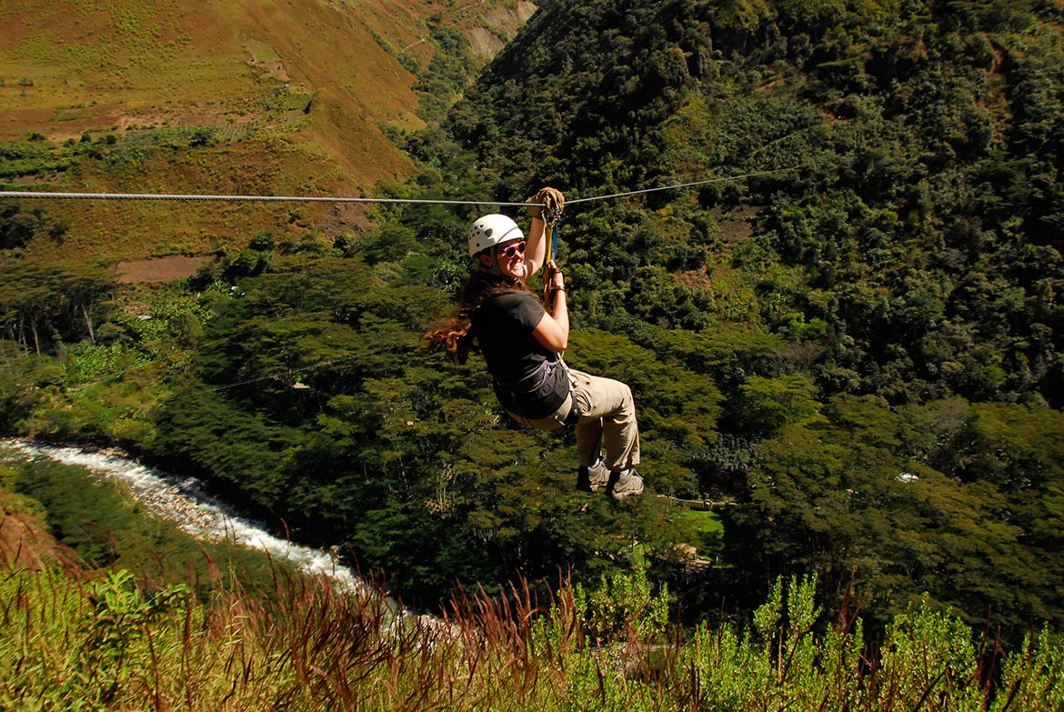 Day 2- zip lining in a beautiful valley