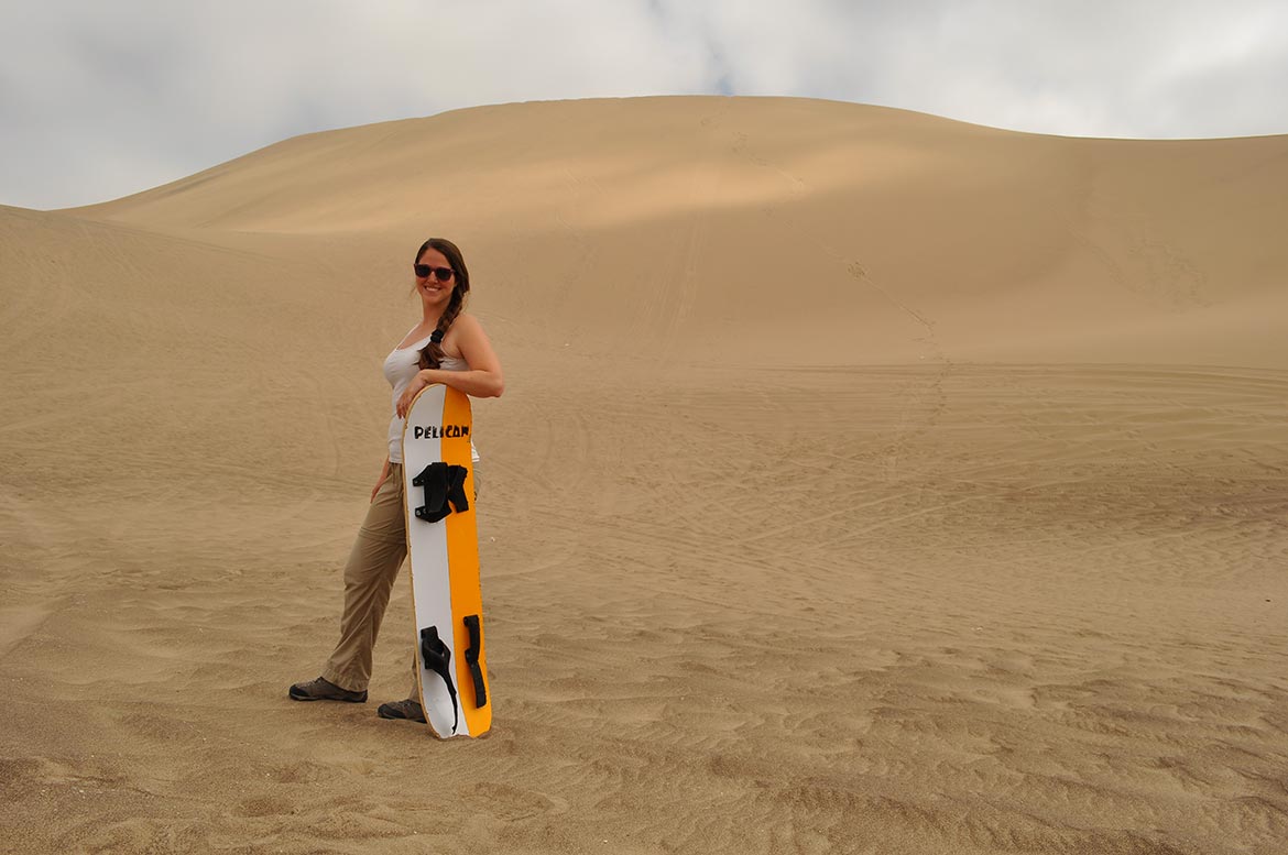 Sandboarding in Huacachina is one of the best things to do in Peru! Don't miss it!