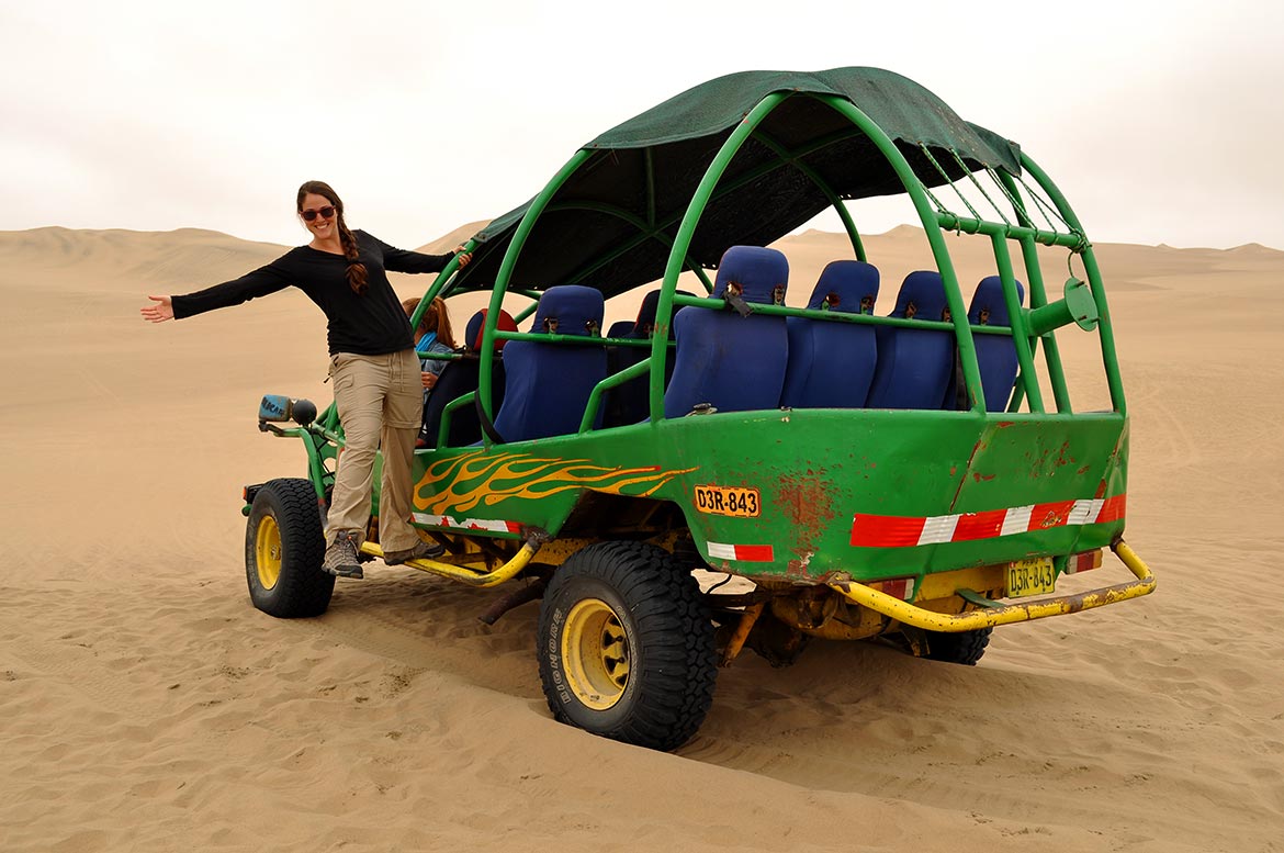 We loved the thrilling ride on our dune buggy