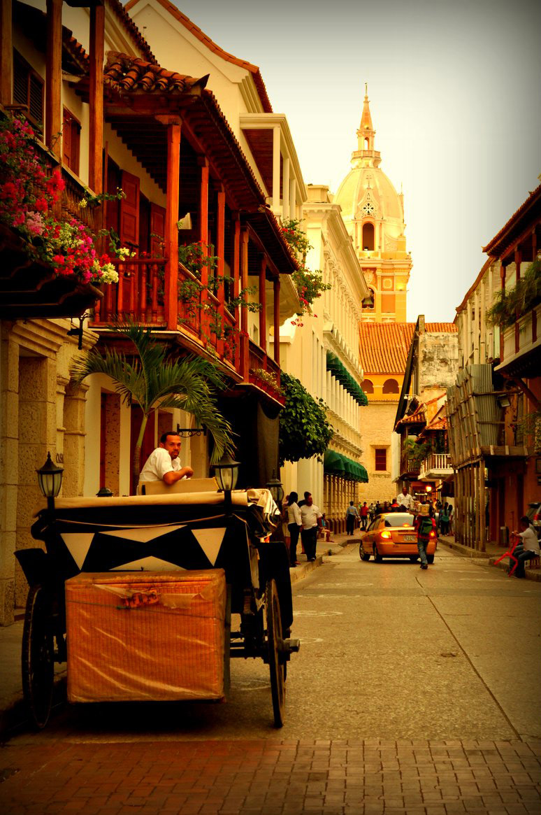 Cartagena's beautiful old town